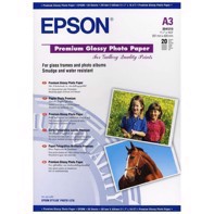 Epson Premium Glossy Photo Paper 255 g, A3 - 20 listov 